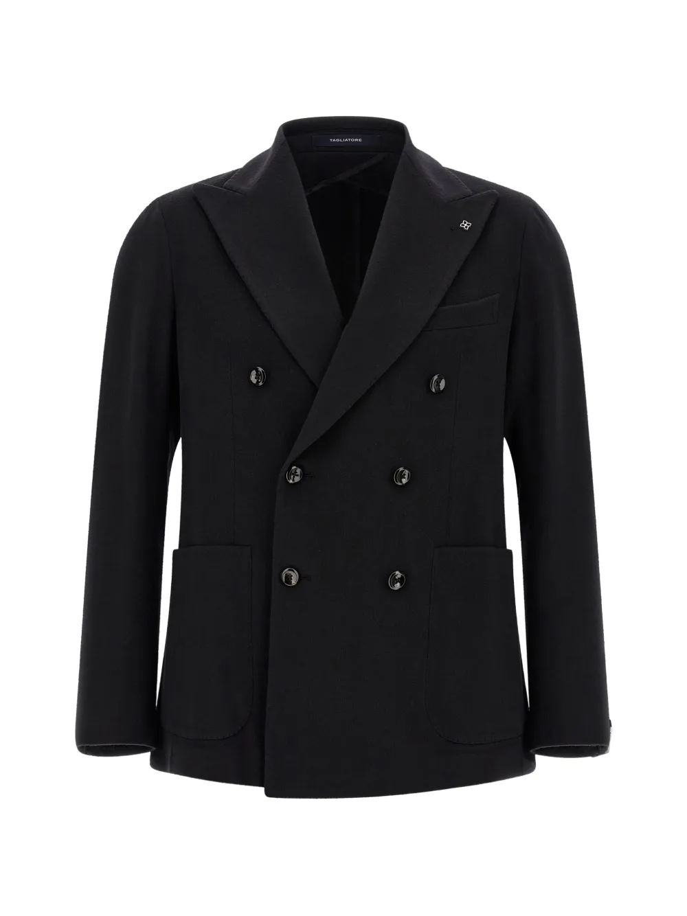 Tagliatore double-breasted blazer Zwart