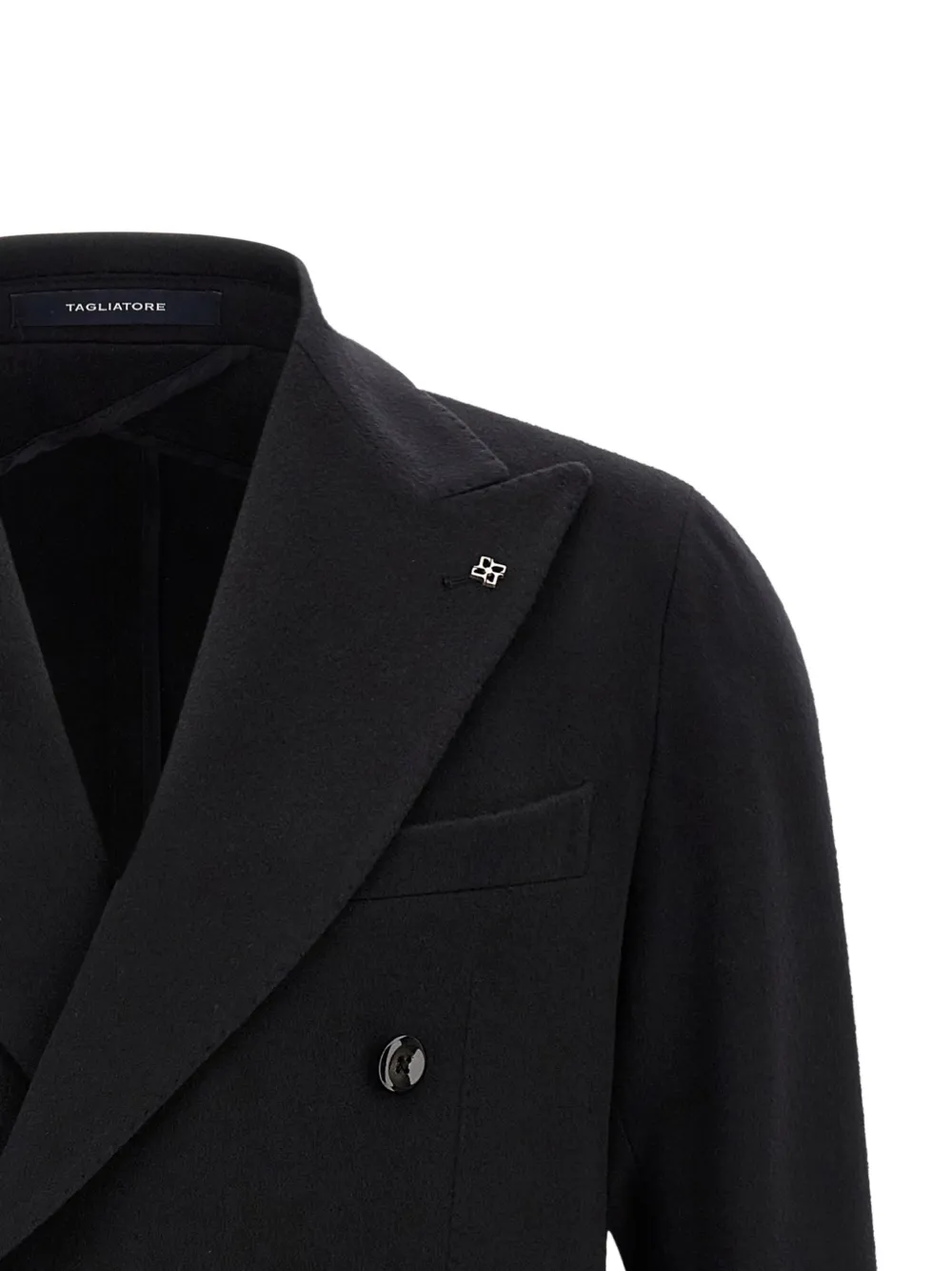 Tagliatore double-breasted blazer Zwart