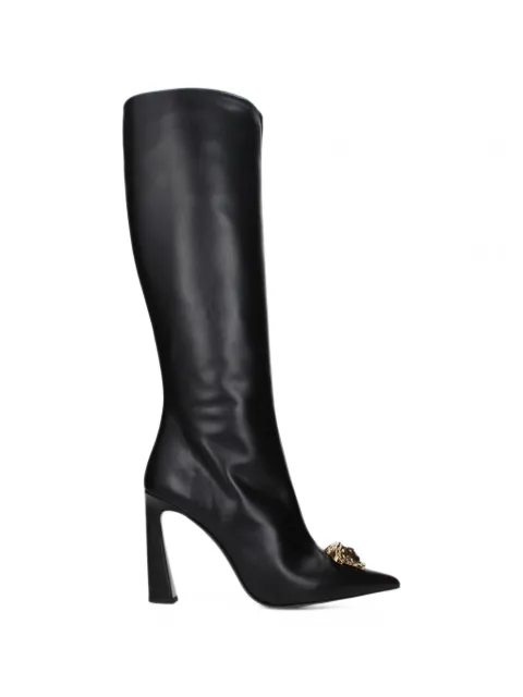 Versace Medusa plaque boots