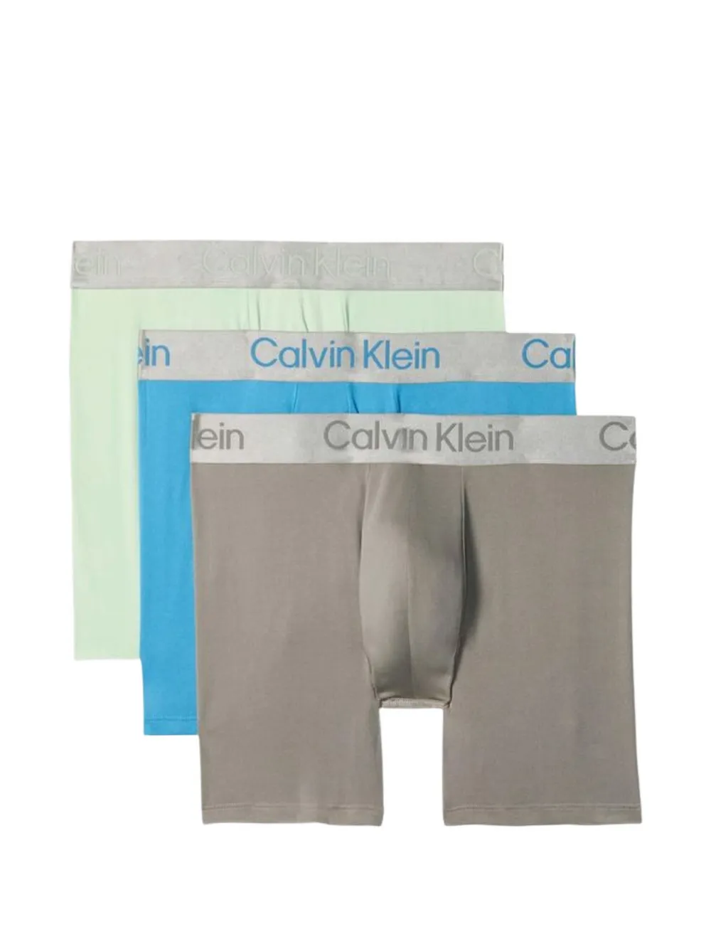 Calvin Klein Underwear logo-waistband boxers (set of three) - Grau