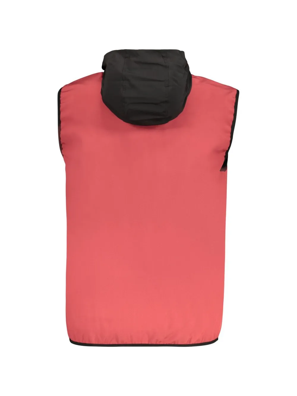 NORWAY 1963 hooded zip-up gilet Rood