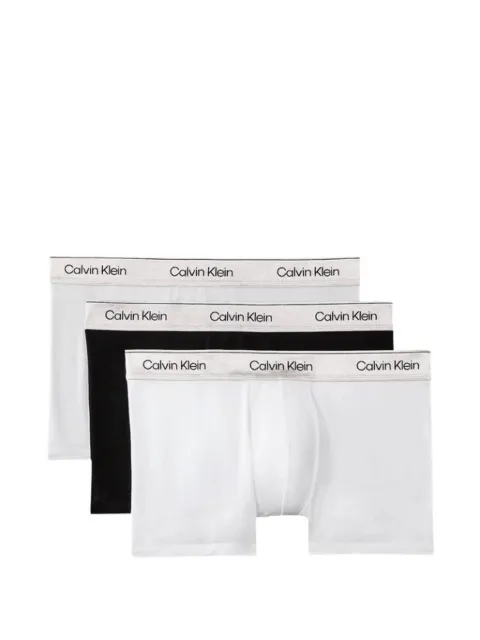 Calvin Klein Underwear logo-waistband boxers (set of three)