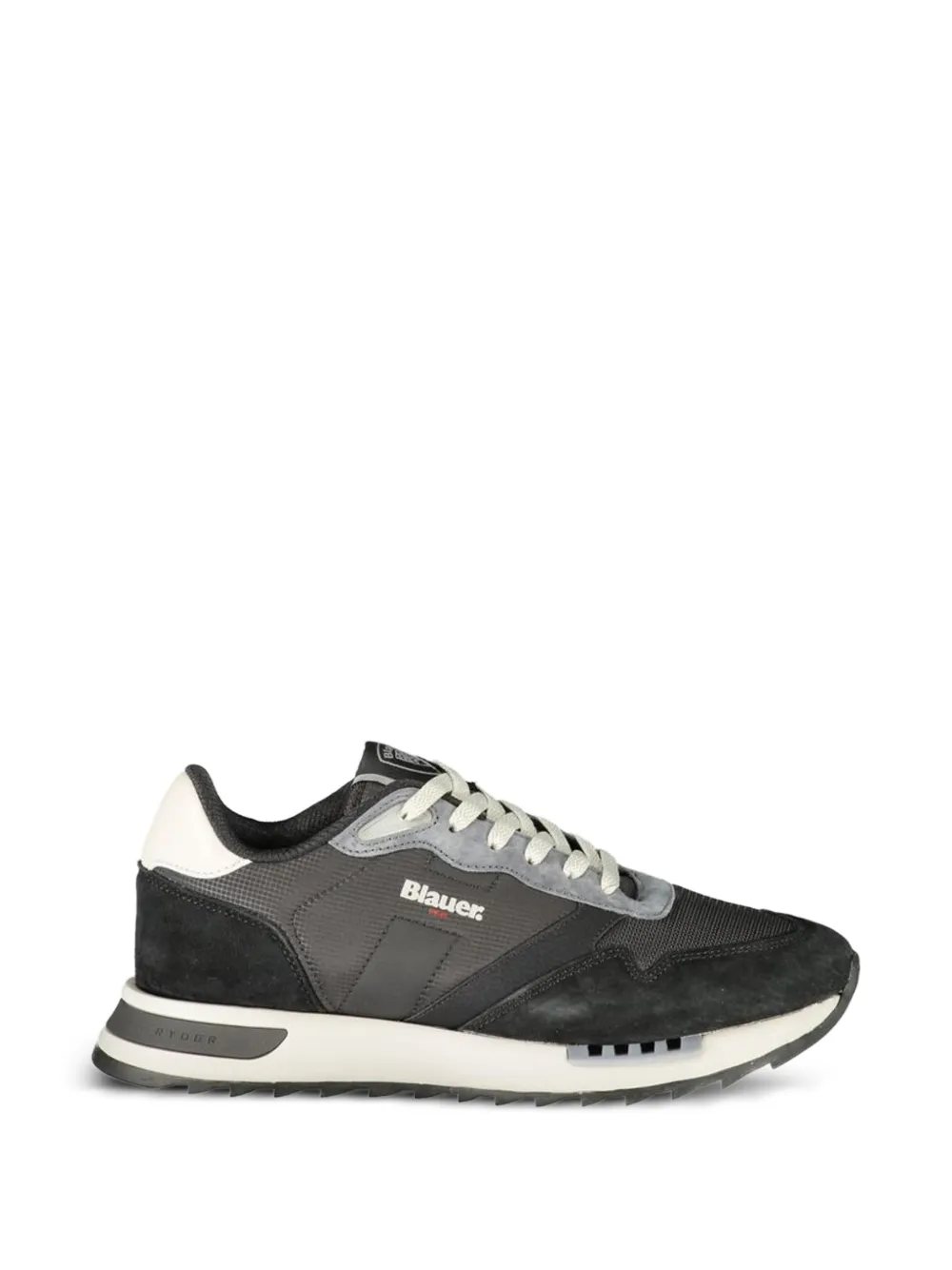 Blauer panelled Ryder sneakers - Nero