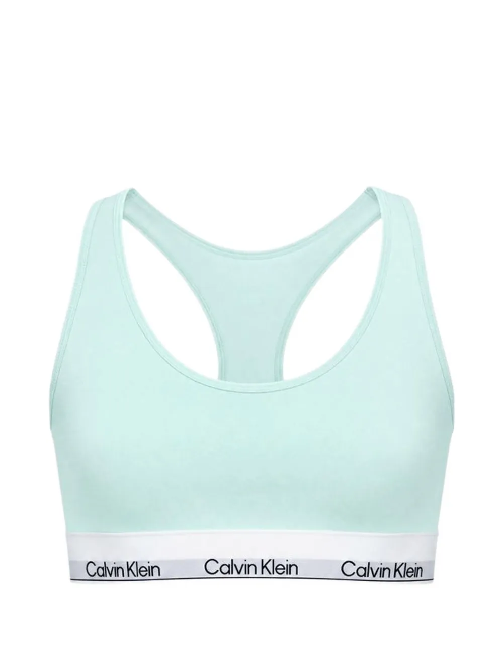 Calvin Klein Underwear Icon logo-tape racerback bra - Grün