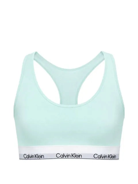 Calvin Klein Underwear Icon logo-tape racerback bra