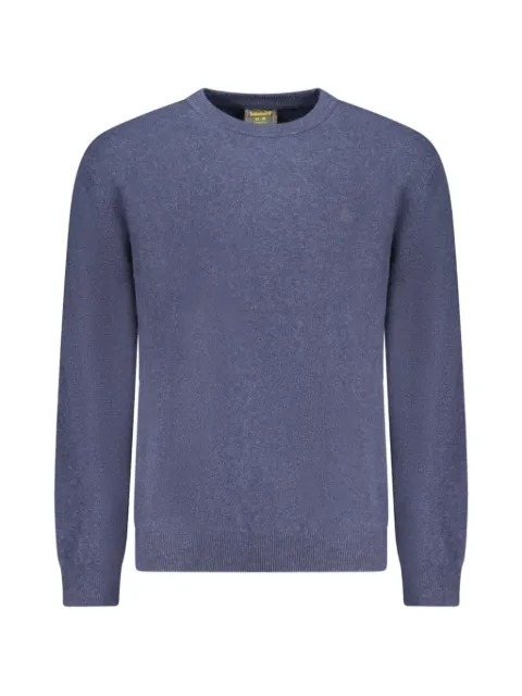 Timberland embroidered-logo crew-neck sweater