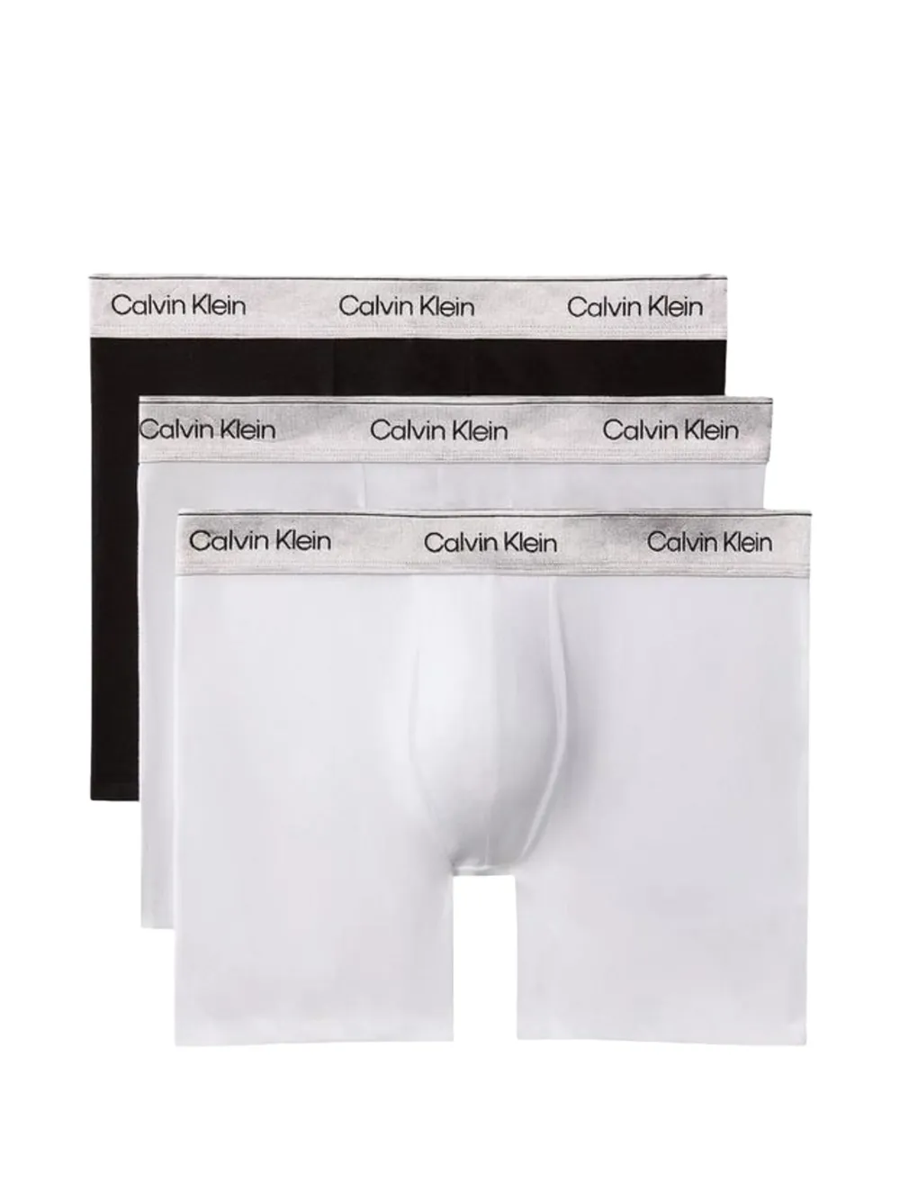 Calvin Klein Underwear logo-waistband cotton boxers (set of three) - Nero