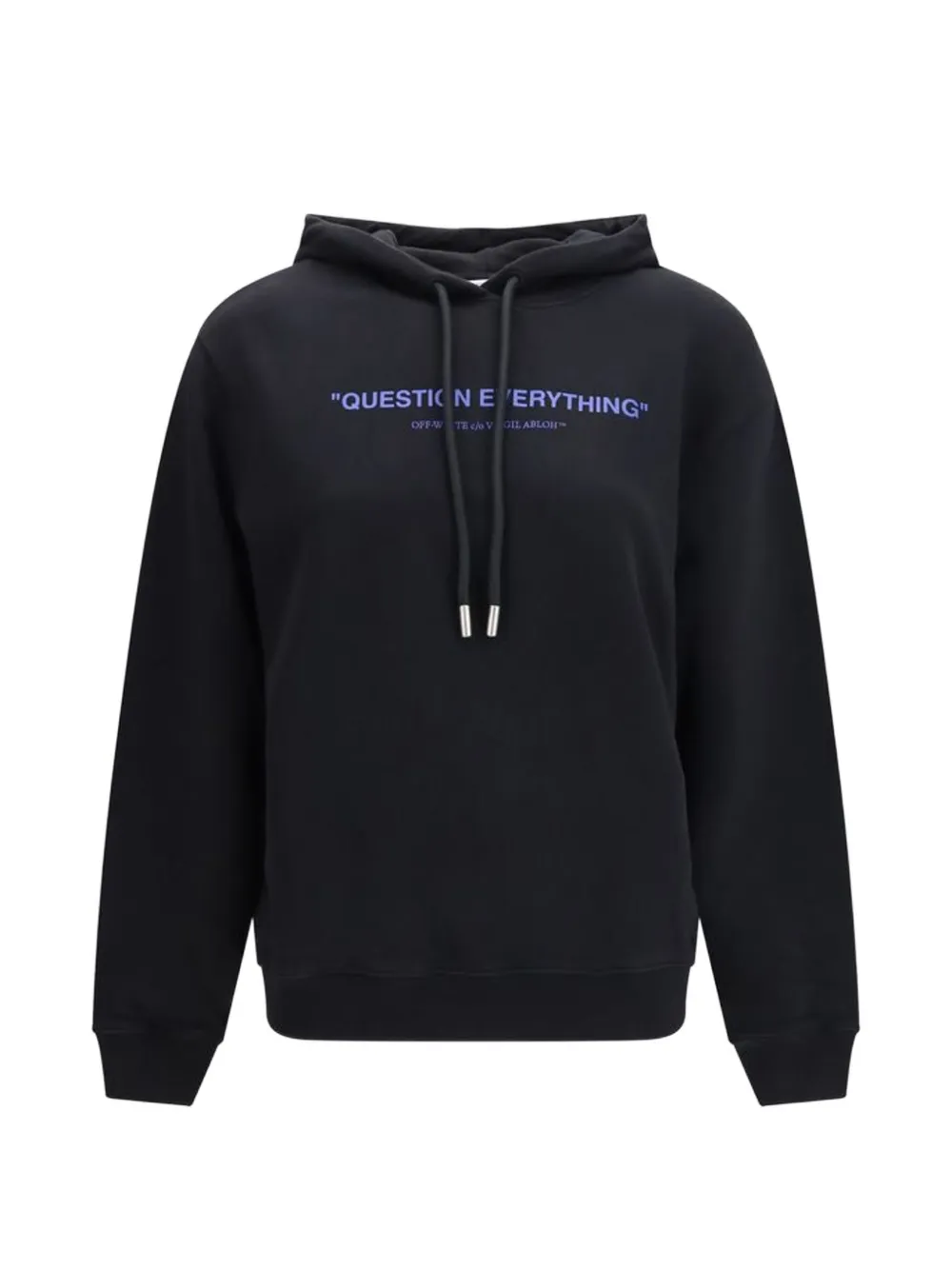 Off-White slogan-print hoodie - Nero