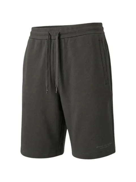 Armani Exchange drawstring logo-print shorts