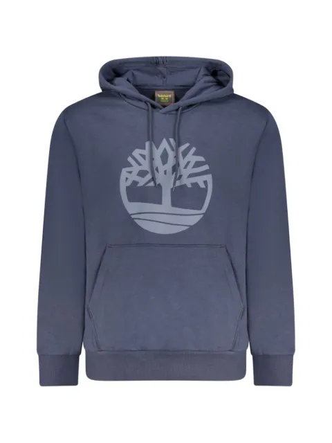 Timberland logo-print cotton hoodie