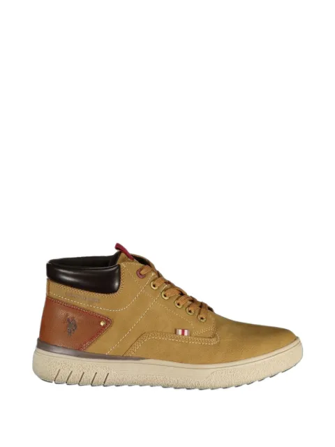 U.S. POLO ASSN. lace-up panelled boots