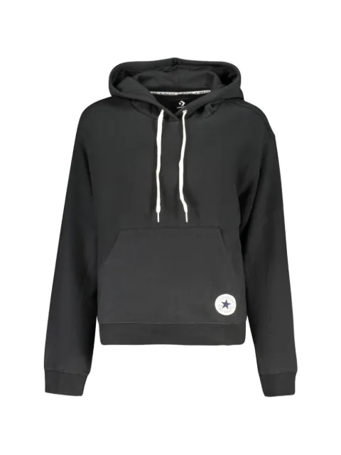 Converse logo-patch drawstring hoodie