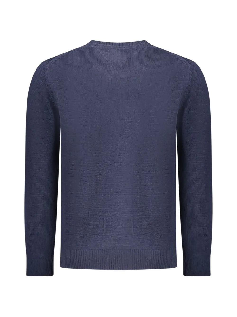 Tommy Hilfiger crew-neck cotton sweater Blauw