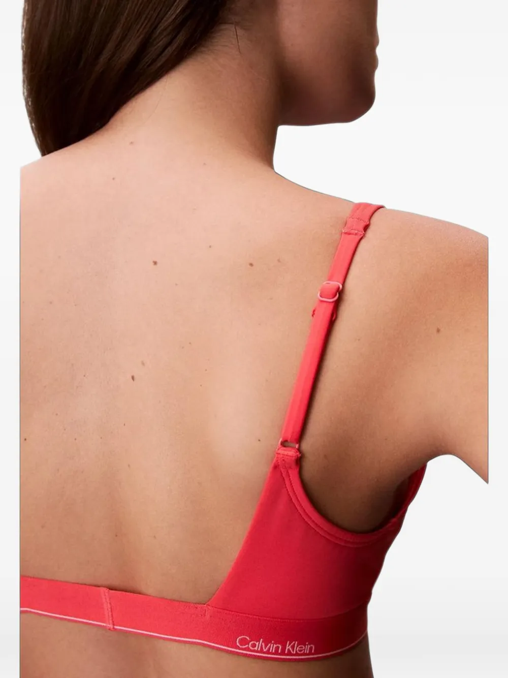 Calvin Klein Jeans Icon logo-tape bikini Roze