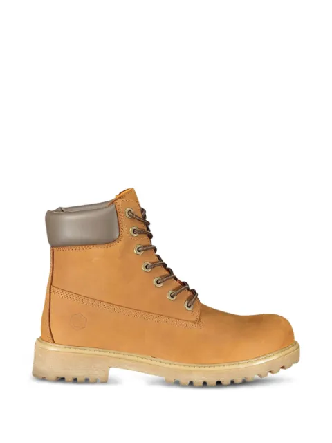 LUMBERJACK lace-up leather boots
