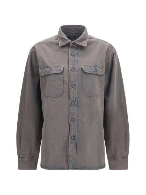 Deperlu button-up denim shirt