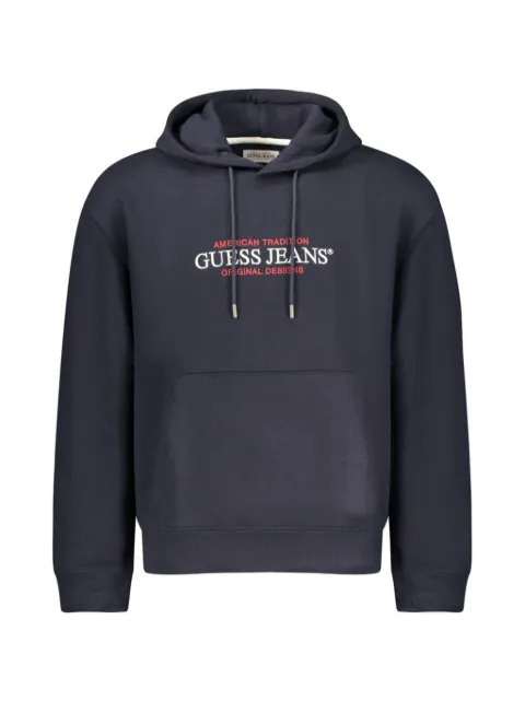 GUESS USA hoodie en coton à logo imprimé