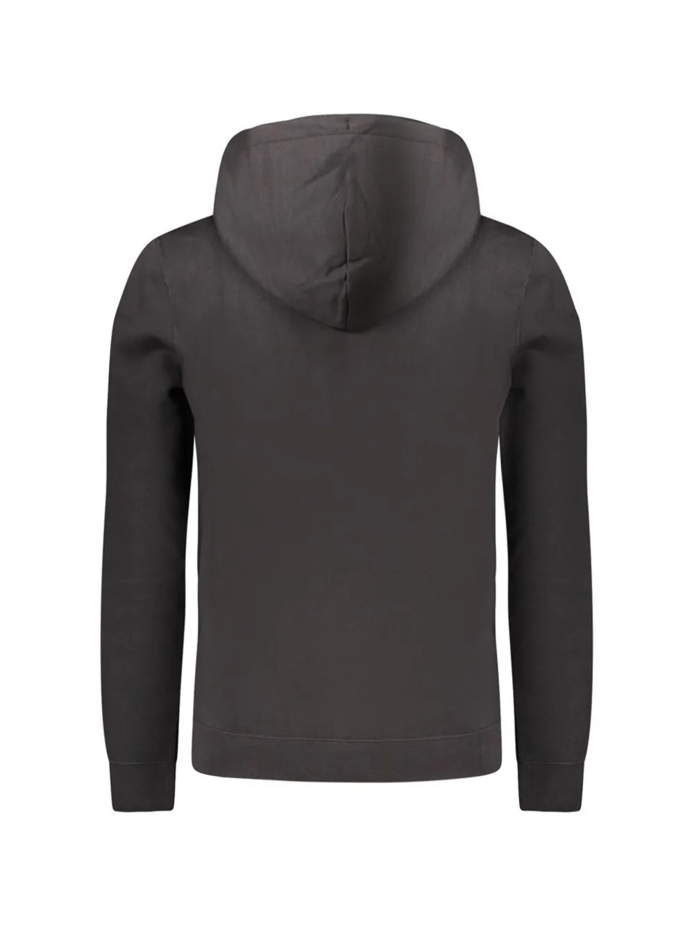 Calvin Klein logo-print drawstring hoodie Zwart