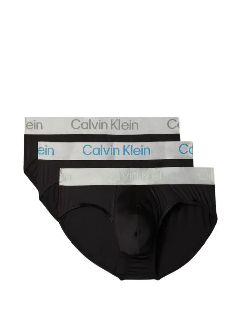 Calvin Klein Underwear lot de trois slips à taille logo
