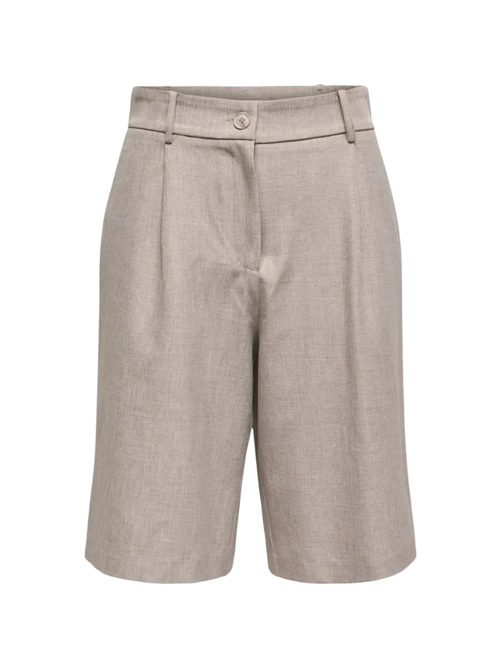 ONLY Onllinda pleated bermuda shorts - Grigio
