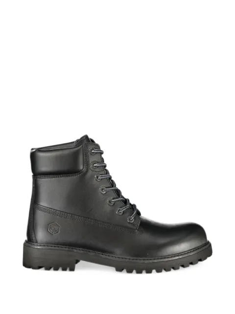LUMBERJACK lace-up leather boots