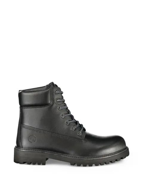 LUMBERJACK lace-up leather boots