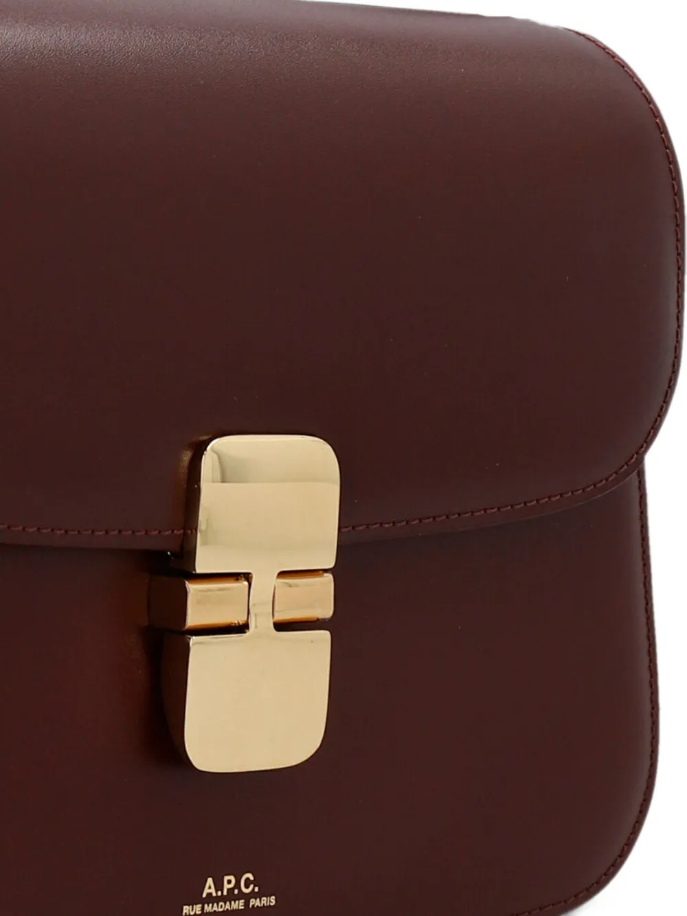 A.P.C. Grace small shoulder bag Rood