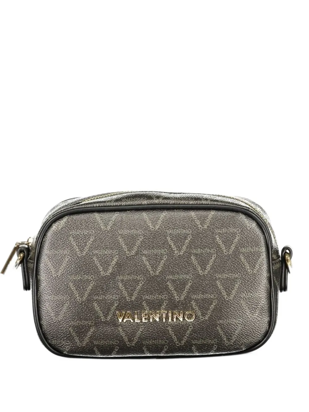 MARIO VALENTINO monogram-print camera bag - Nero