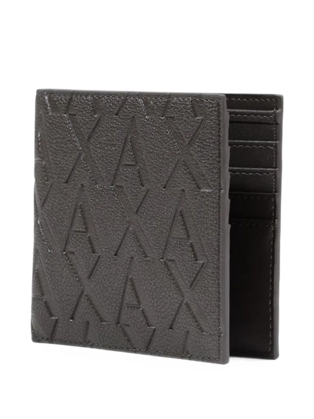 Armani Exchange logo-debossed bifold wallet Bruin