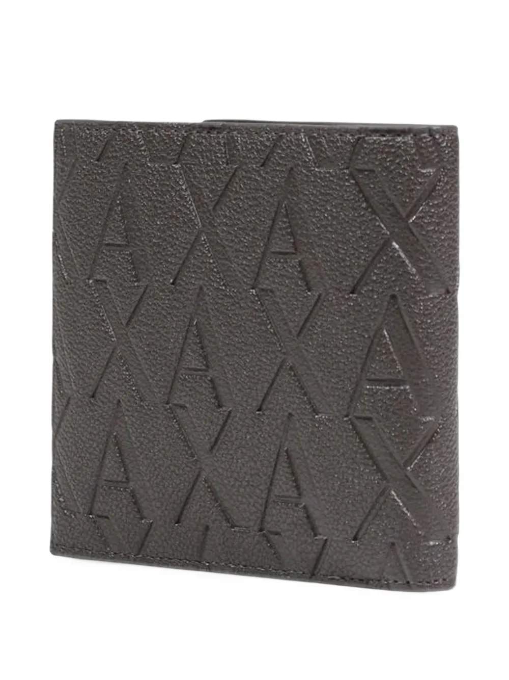 Armani Exchange logo-debossed bifold wallet Bruin