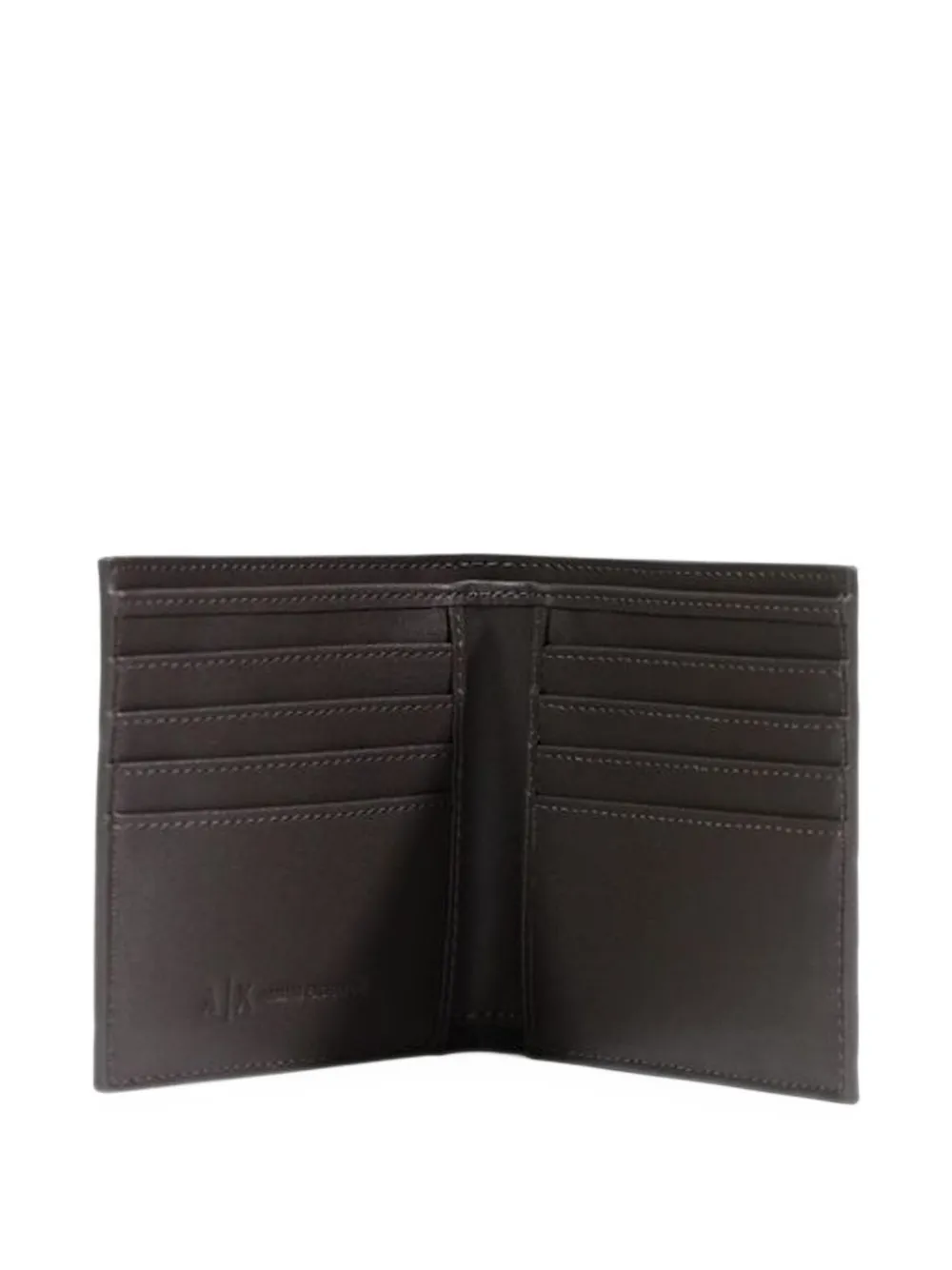 Armani Exchange logo-debossed bifold wallet Bruin