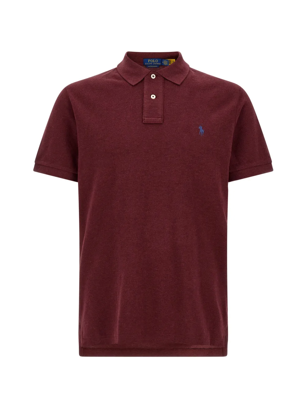 Polo Ralph Lauren logo-embroidered polo shirt - Rosso