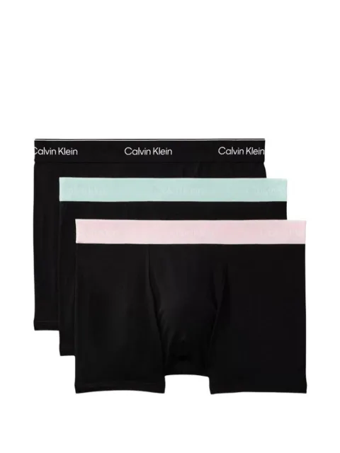 Calvin Klein Underwear set de tres bóxeres de algodón con logo en la pretina
