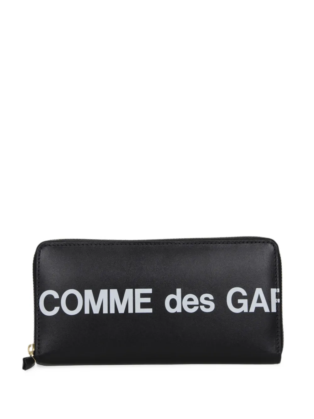 Comme Des Garçons logo-print leather wallet - Nero