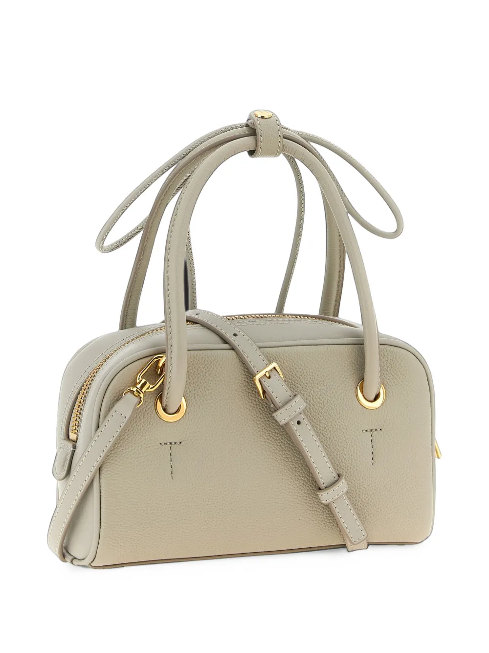 Furla Leren shopper Beige