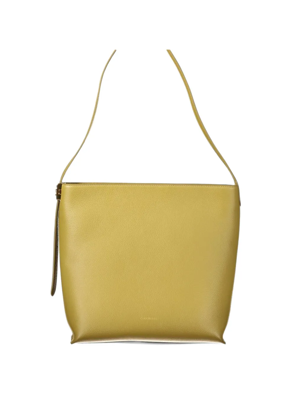 Coccinelle grained leather tote bag - Verde