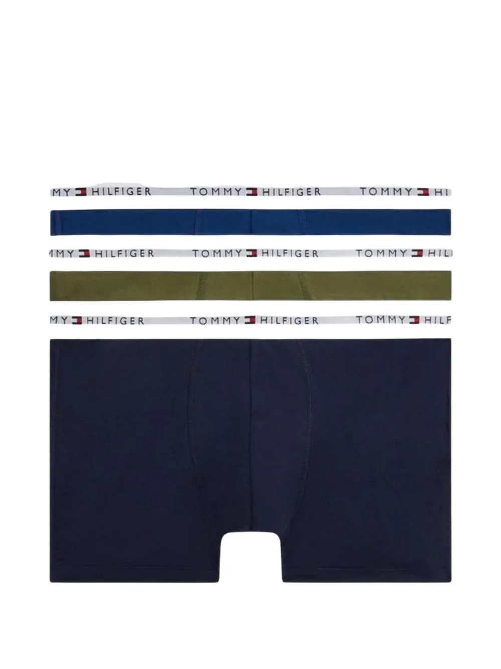 Tommy Hilfiger Signature logo-waistband boxers (set of three) - Blu