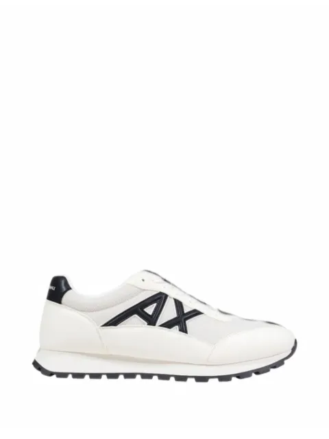 Armani Exchange sneakers in mesh and microsuede