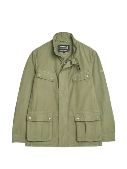 Barbour multi-pocket cotton jacket