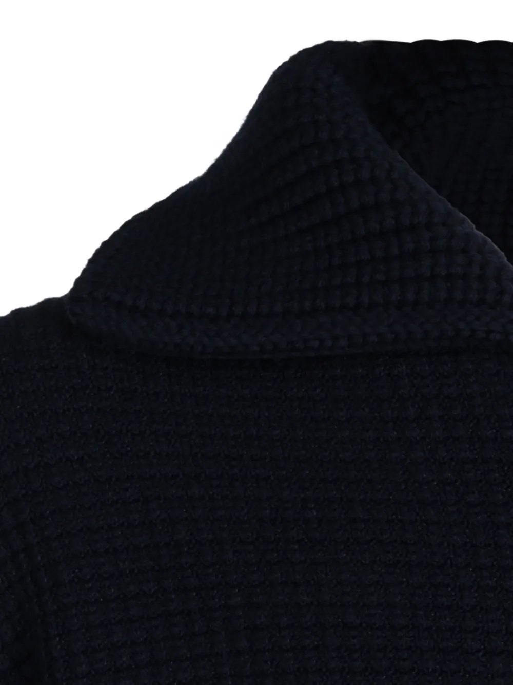 Malo Vest met wafelpatroon Blauw