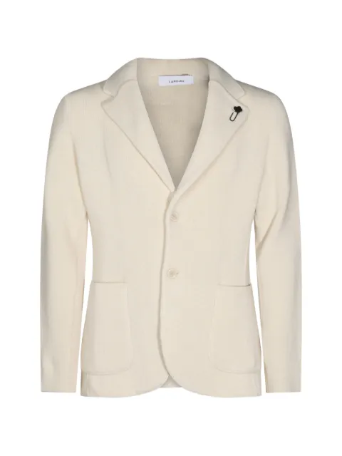 Lardini notched-lapel blazer