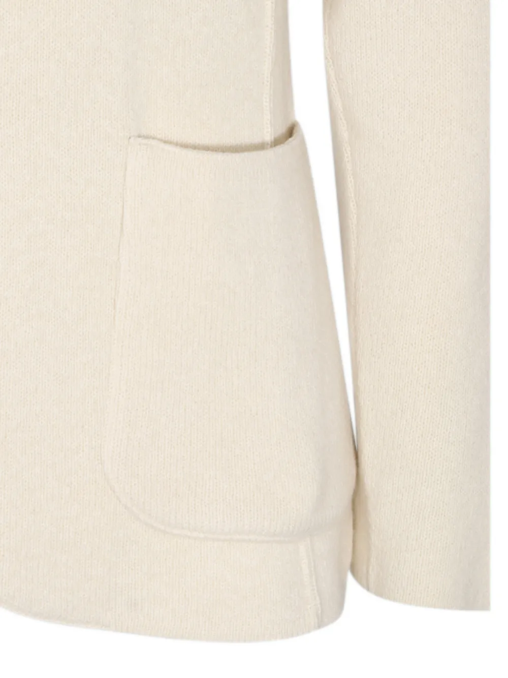 Lardini notched-lapel blazer Beige