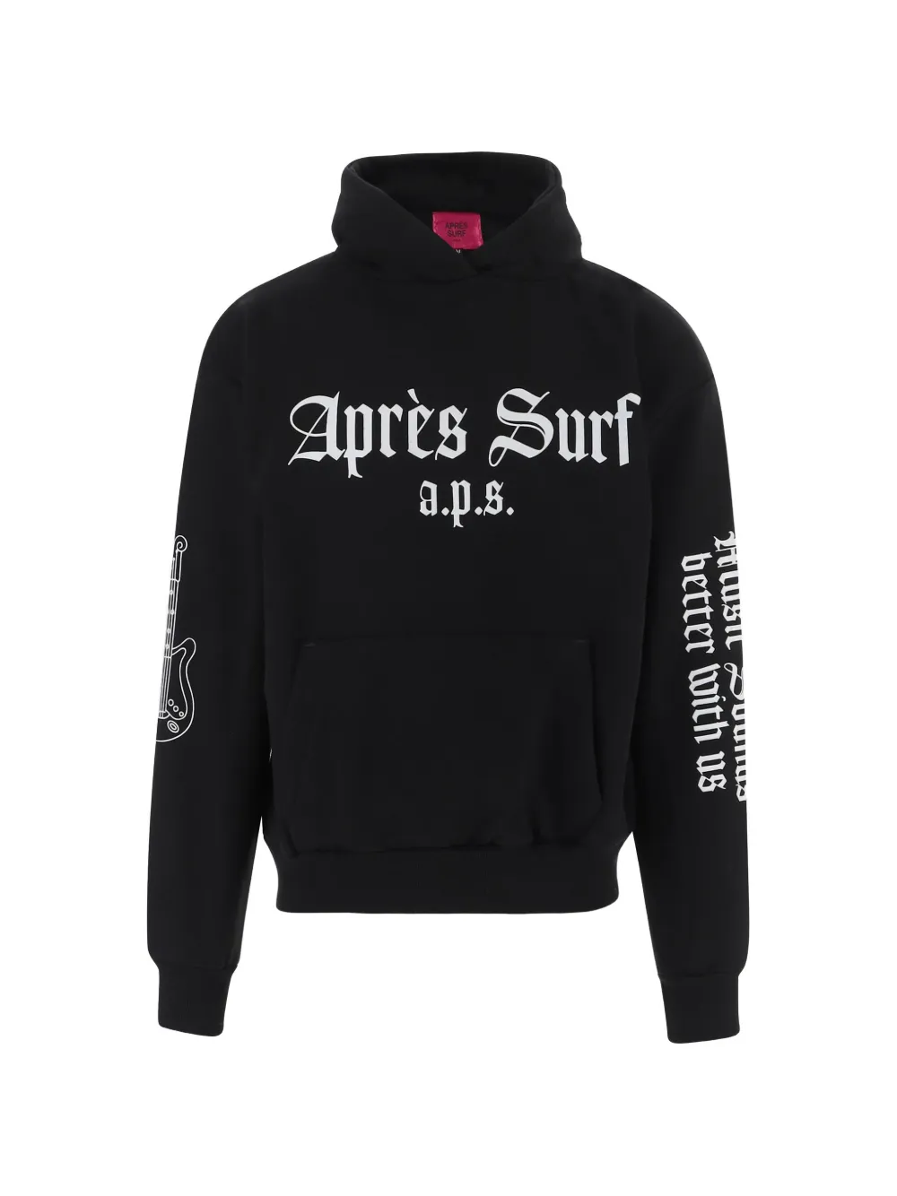 Après Surf バンダナパターン パーカー | ブラック | Image 1