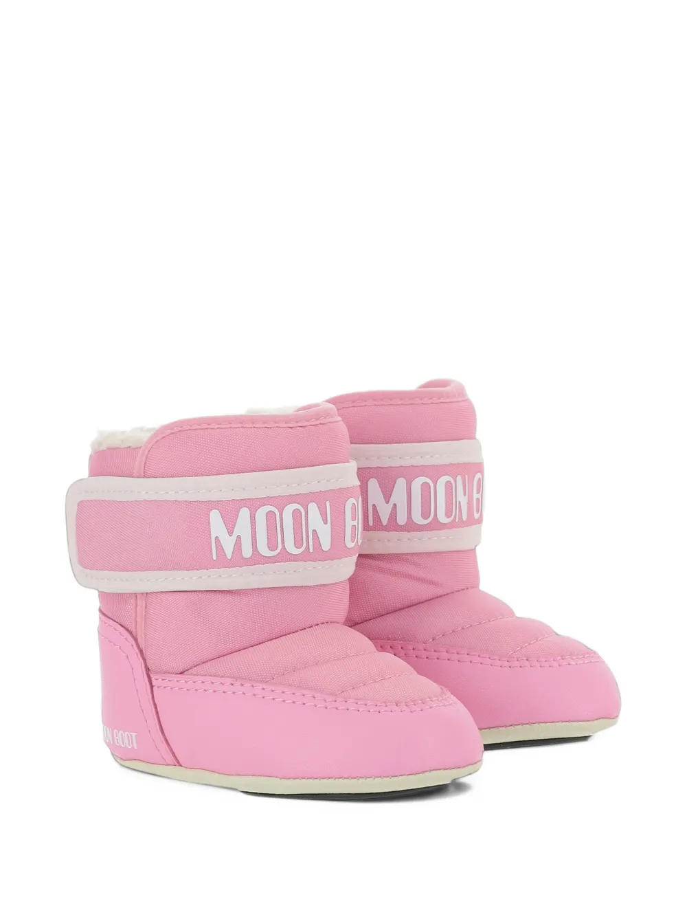 Moon Boot Kids Crib touch-strap boots - Rosa
