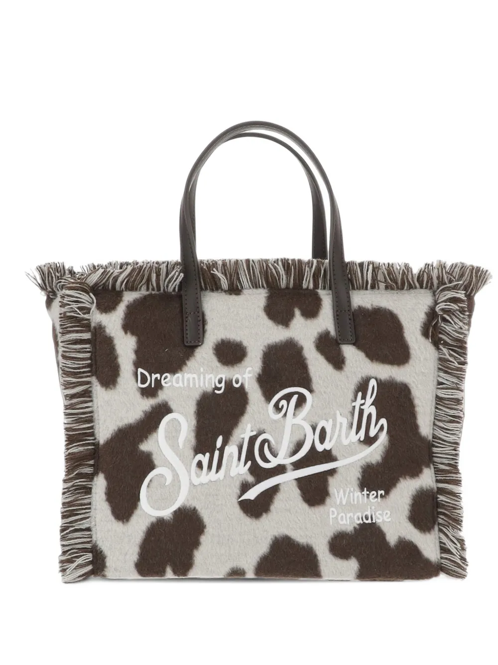 MC2 Saint Barth Colette animal-print tote bag Bruin