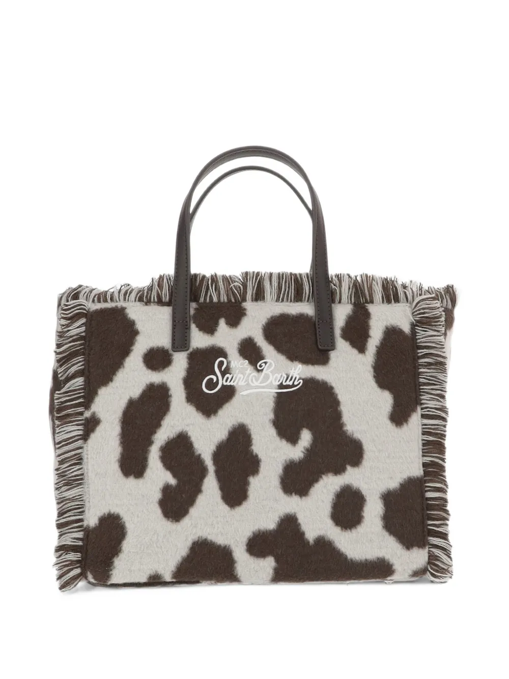 MC2 Saint Barth Colette animal-print tote bag Bruin