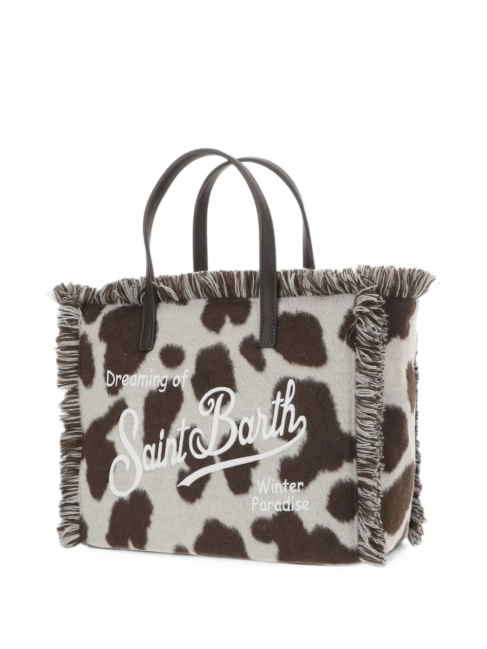 MC2 Saint Barth Colette animal-print tote bag Bruin