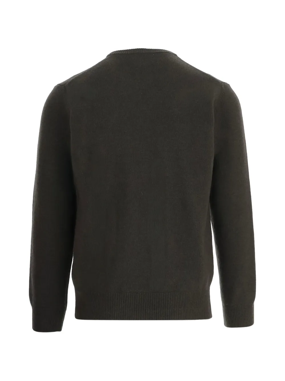 MC2 Saint Barth Heron mountain-embroidered sweater Groen