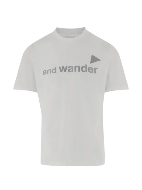 and Wander logo-print T-shirt