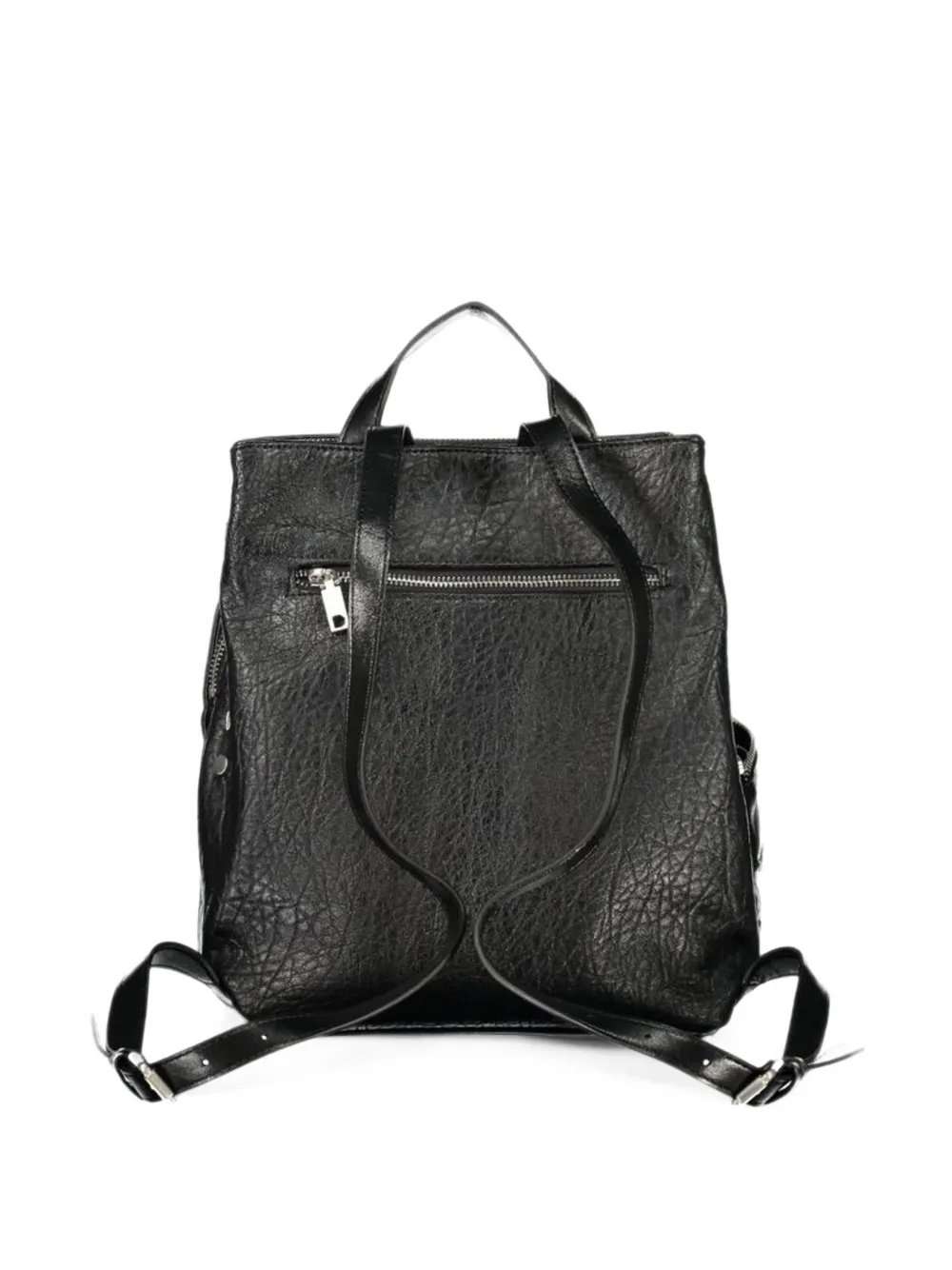 Desigual mini stud-embellished zip-detail backpack Zwart